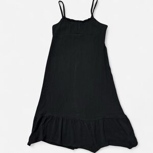 RSQ Girls Rayon Black Summer 90s-Style Dress, Size M